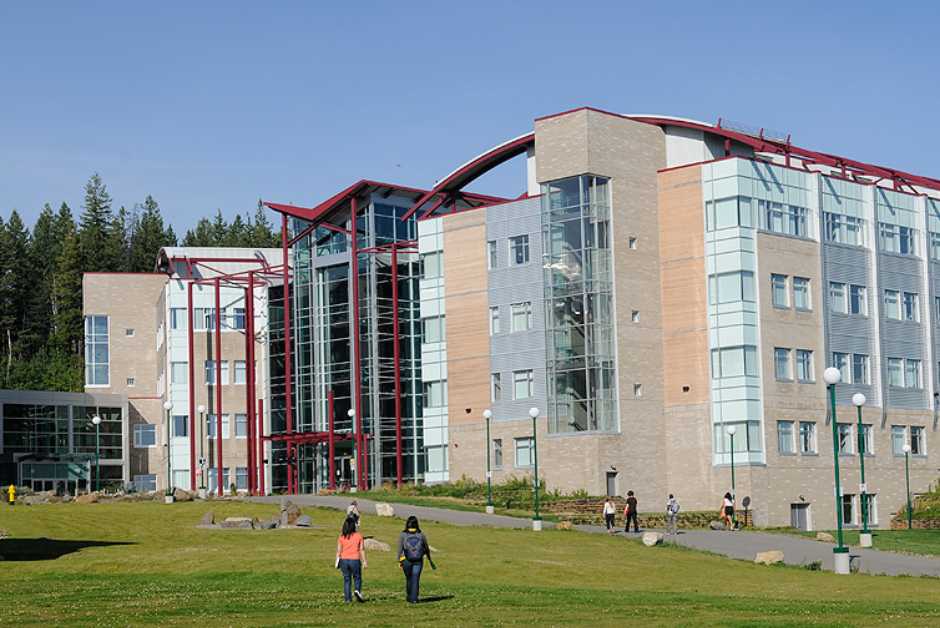 Teaching and Learning Building at UNBC.