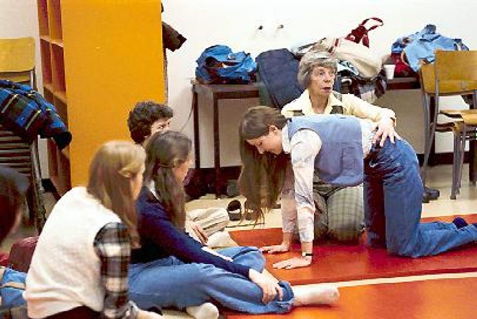 Louise Bertha McGregor teaching at UBC 1979