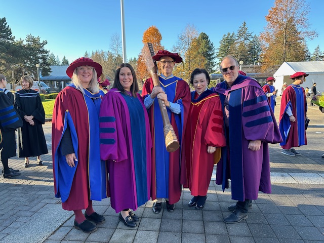 Faculty at 2023 Convocation